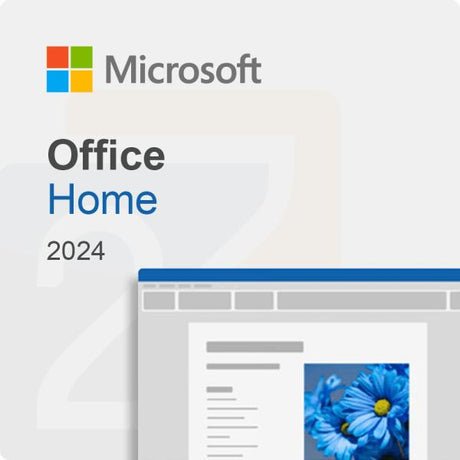 Microsoft microsft ep2-06798 office home 2024 esd, no media, 1 utente, zona euro