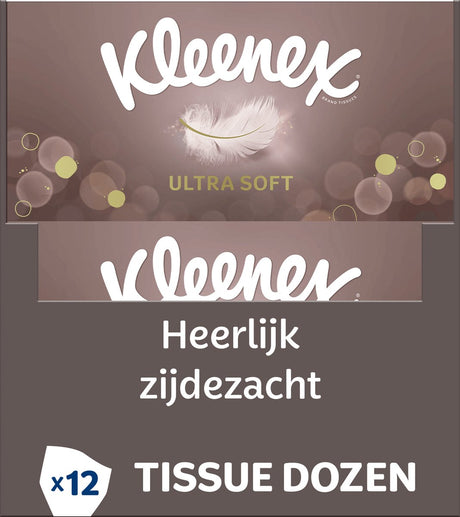 Fazzoletti Kleenex - ultra morbidi - scatola risparmio - 12 x 64 pezzi = 768 fazzoletti
