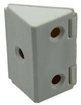 Mack 1013642 - 4 connettori angolari larghi bianco | 5 pezzi