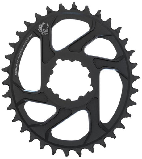 Corona Sram x-sync 2 corona ovale x-sync 2 ovale in alluminio, 34t.