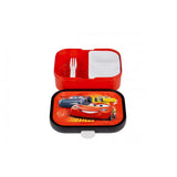 Carrozze del campus con cestino del pranzo Mepal