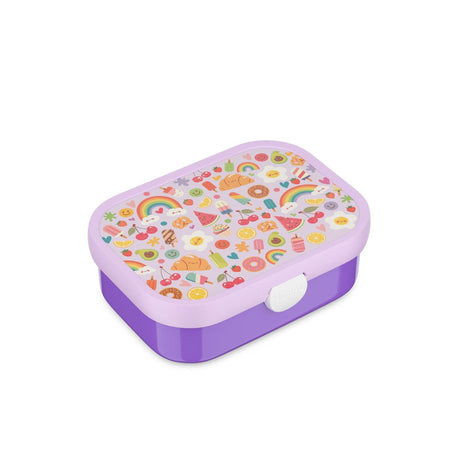 Mepal Lunch Box Campus - 750 ml - Lunch Box con scomparti per bambini - Adatto per 4 panini - Food Fest