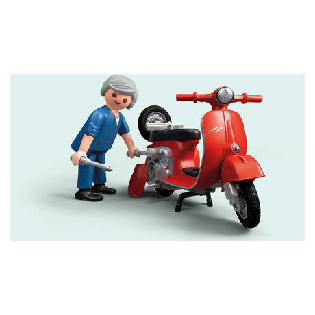Garage per Vespa Playmobil anni '60 - 71621