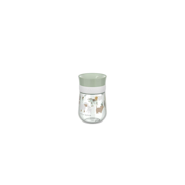 Mepal mio 360° bicchiere piccolo olandese - 300 ml - facile da tenere in mano - stoviglie per bambini - piccola fattoria