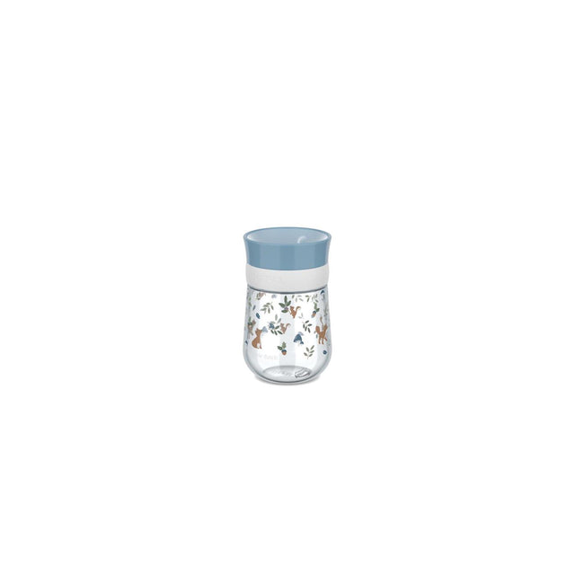 Mepal mio 360° bicchiere piccolo olandese - 300 ml - facile da tenere in mano - stoviglie per bambini - amici della foresta
