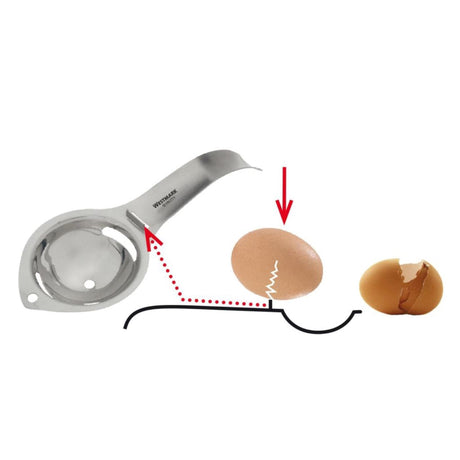 Separatore di proteine Westmark, acciaio inossidabile, lunghezza: 16,7 cm, argento, 10862260