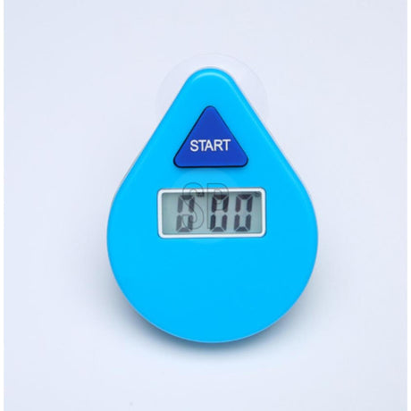 Soluzioni per il bagno timer doccia digitale con ventosa 5 min. 5,6x2x7,3 cm