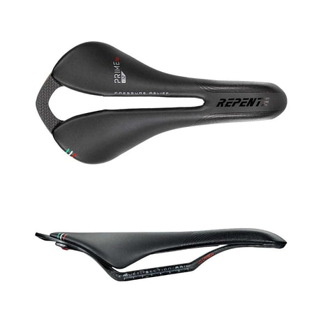 Sella F-tech repente prime 3.0 132mm lcf tecnologia binari in carbonio nero