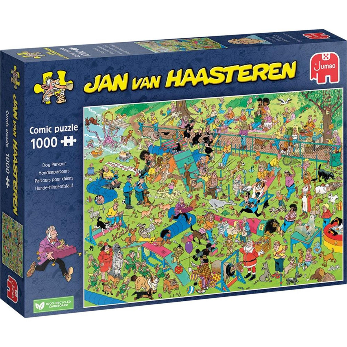 Corso per cani Jumbo Jan van Haasteren (1000 pezzi) Mix FSC 70%