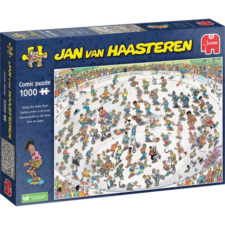 Puzzle Jumbo Jan van Haasteren skateboard nella ciotola 1000 pezzi