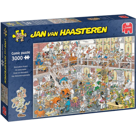Puzzle Jan van Haasteren - La ristrutturazione, 3000 pezzi.