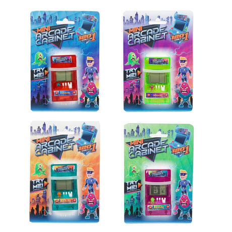 Toi-toys fun mini arcade kast met 120 spellen 7cm 4ass
