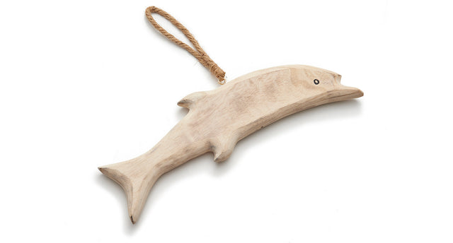Paulownia dolphin 44x15cm