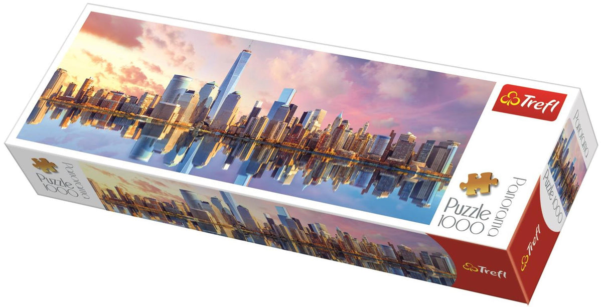 Puzzle 1000 pezzi panorama - manhattan