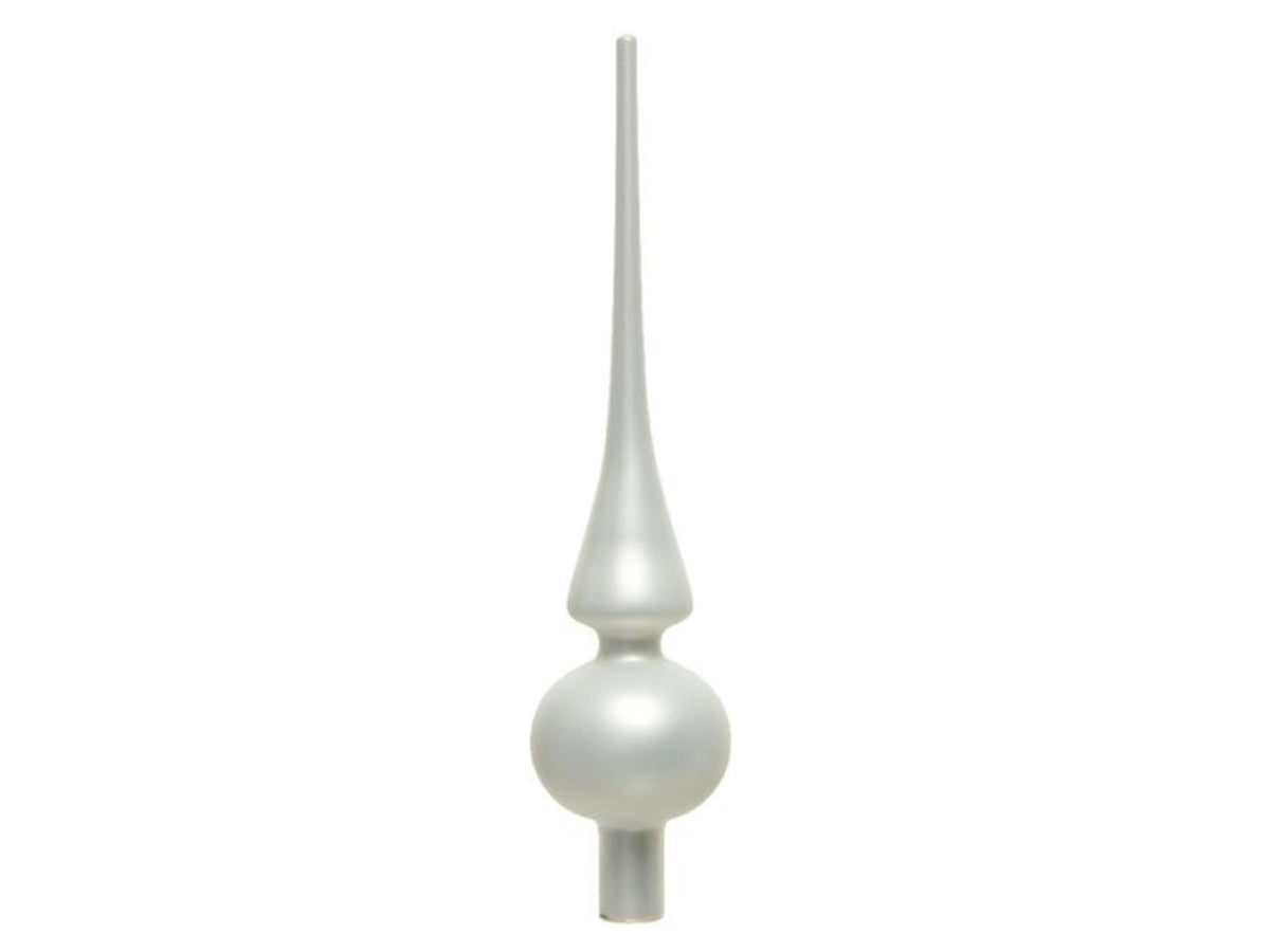 Decoris picco natalizio invernale bianco 26 cm