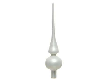 Decoris picco natalizio invernale bianco 26 cm