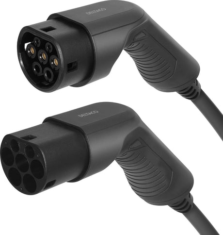 Cavo di ricarica per auto elettrica Deltaco e-charge ev-1213 - tipo 2 tipo 2 - 32a - 3 m