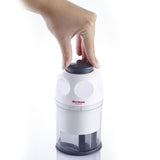 Tritatutto per verdure universale Westmark, per cipolla e aglio, barattolo per la conservazione simultanea con coperchio, plastica in acciaio inossidabile, compatto, bianco antracite, 11452260