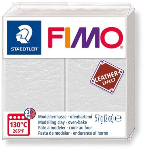 Staedtler Fimo pasta da modellare effetto pelle termoindurente in forno blocco standard 57 g - verde oliva