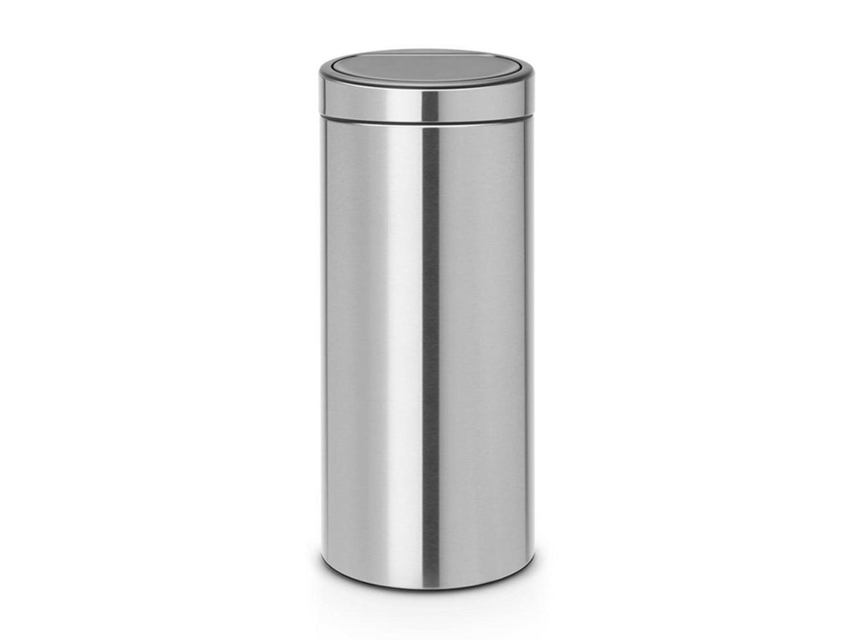 Pattumiera Brabantia touch bin - 30 litri - acciaio opaco antimpronta
