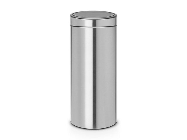 Pattumiera Brabantia touch bin - 30 litri - acciaio opaco antimpronta