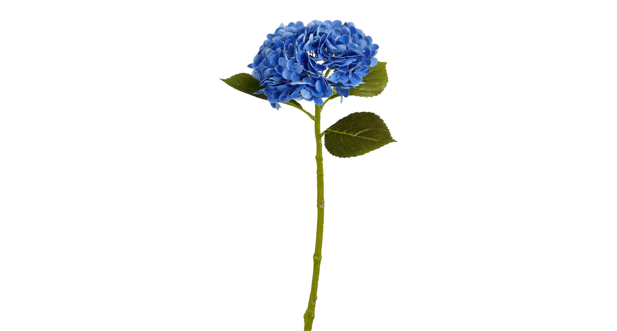 Hortensia blauw real touch - l49cm