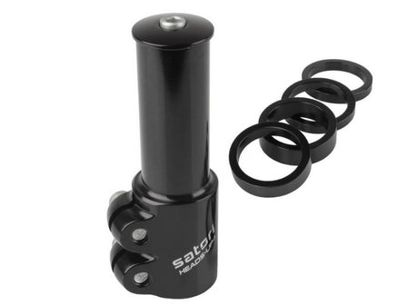 Prolunga stelo con cuscinetto in ottone satori 1-1 8 - nero