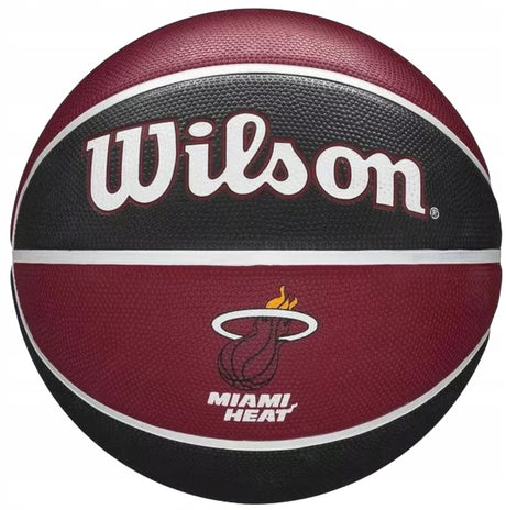 Wilson nba miami heat basket misura 7 - pallone da gioco ufficiale