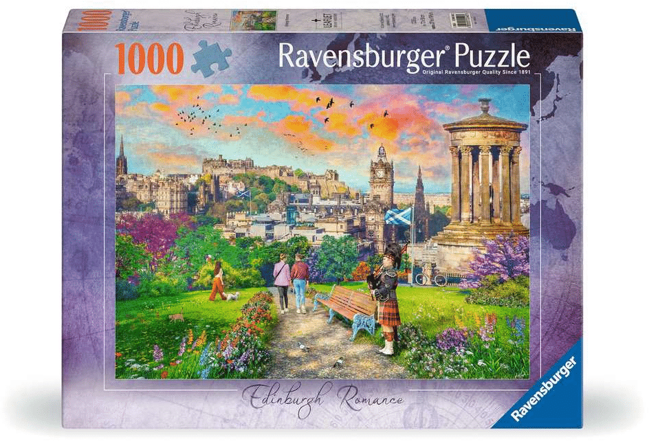 Puzzle Ravensburger Romanzo di Edimburgo - puzzle - 1000 pezzi