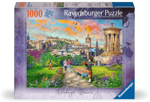 Puzzle Ravensburger Romanzo di Edimburgo - puzzle - 1000 pezzi