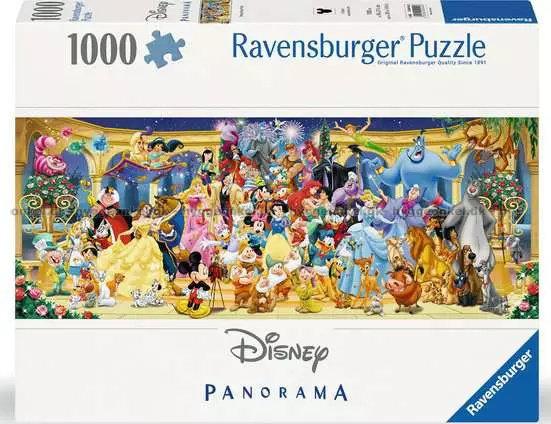 Ravensburger puzzle disney foto di gruppo - panorama da 1000 pezzi.