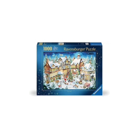Puzzle Ravensburger Villaggio di Natale 1000 pezzi