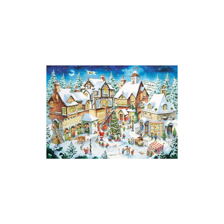 Puzzle Ravensburger Villaggio di Natale 1000 pezzi