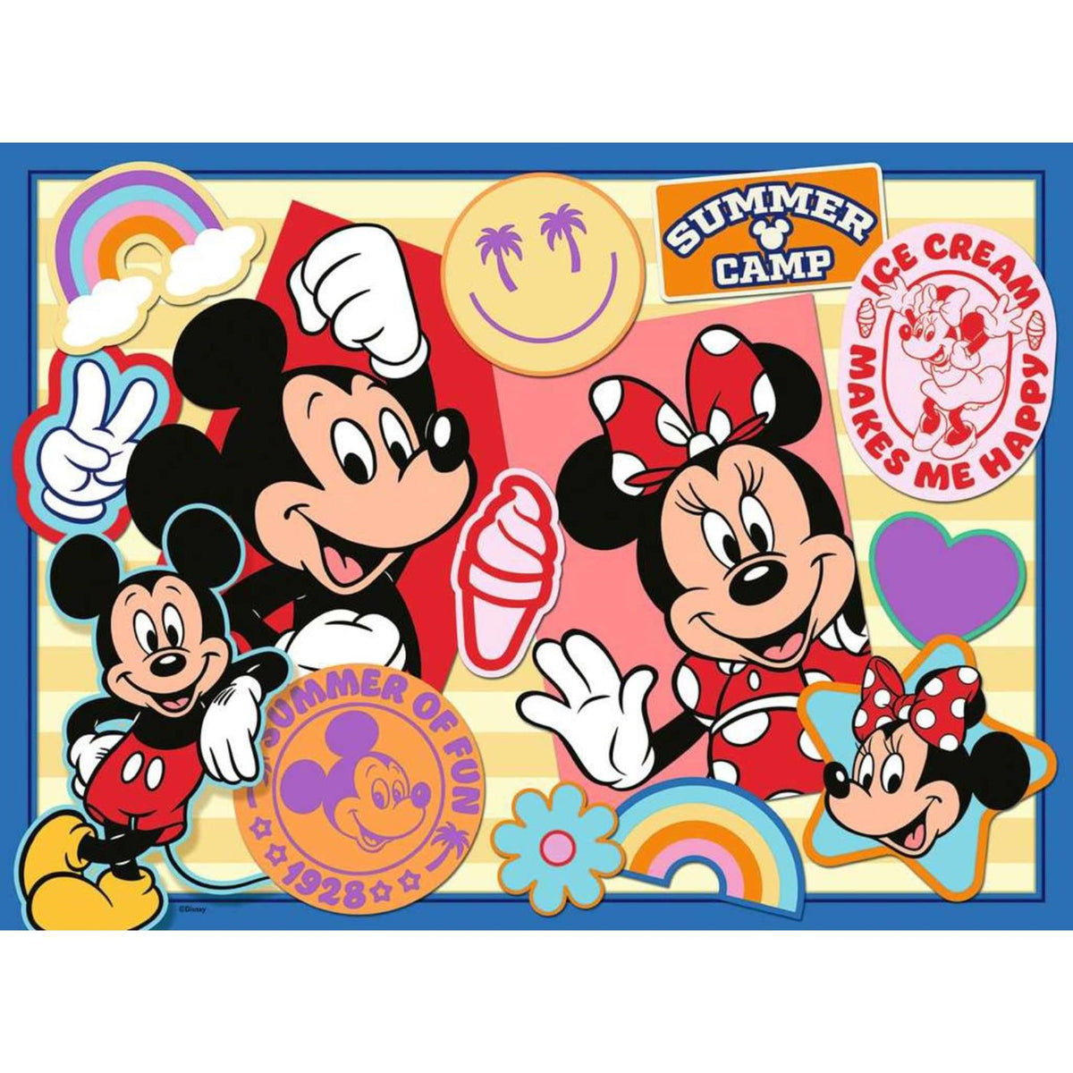 Puzzle Ravensburger Topolino Minnie 200 pezzi XXL