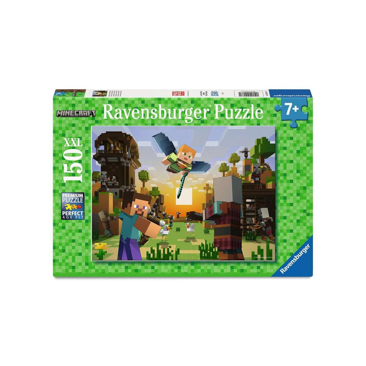 Puzzle Ravensburger Minecraft 150 pezzi XXL