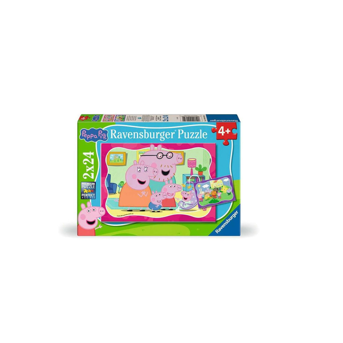 Puzzle Ravensburger Peppa Pig 2x24 pezzi