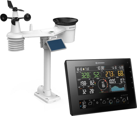 Stazione meteorologica Bresser - 4cast 11 giorni - Stazione meteorologica WLAN - 7 in 1