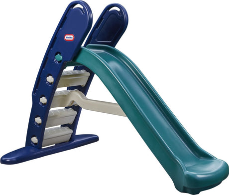 Scivolo gigante Little Tikes - bambini piccoli - per esterni - blu verde