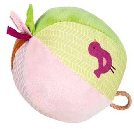 Goki Soft Ball con una campana rosa verde