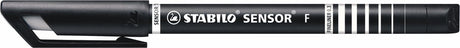 Abi fineliner stlo sensor 189 fine 0,3 nero punta a molla a base acqua