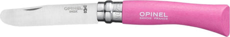 Opinel n. Coltello tascabile 07 mon premier - acciaio inossidabile - rotondo - 170 mm - rosa
