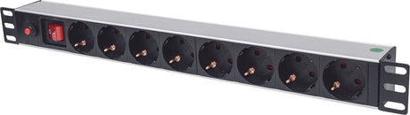 Telaio Intellinet plug 8 vie connessione 3m. nero.