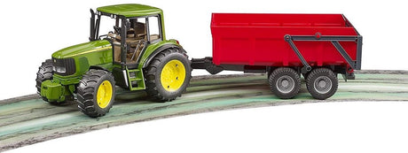 Trattore Bruder 2057 John Deere 6920 con rimorchio