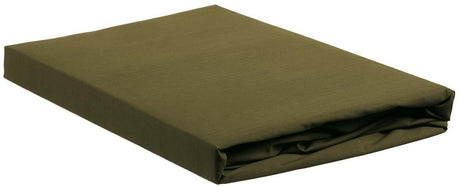Ambiante katoen - hoeslaken - 120x200 - taupe