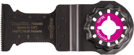 Lama per sega ad immersione Makita tma080 32x40mm multimateriale - b-69761