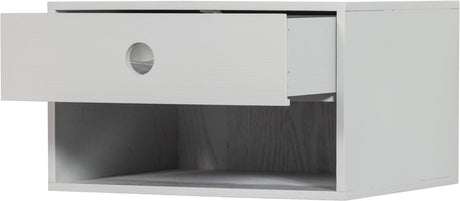Woood nancy hangend nachtkastje - mdf - mist - 20x34x30