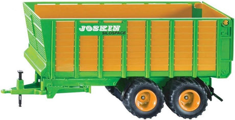 Siku 2873, carro per insilato, 1:32, metallo plastica, verde arancione, parti mobili