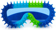 Bling2o occhialini da nuoto per bambini - mistici - occhialini da sub - antiappannamento - protezione UV - multicolore