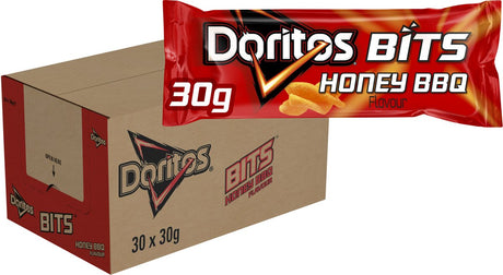 Doritos bits miele BBQ - patatine - 30 x 30 grammi
