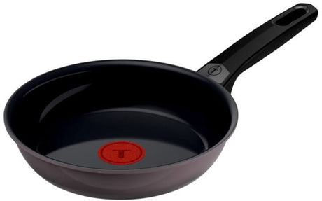 Tefal ceramic control grigio - padella - 20 cm - ceramica - induzione - senza pfas - adatta per l'uso con spatole metalliche